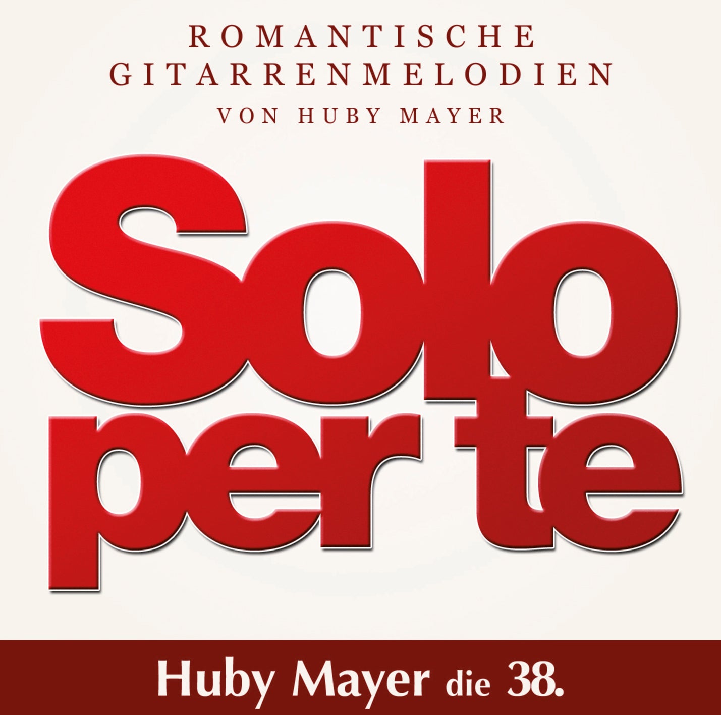 CD 38: Solo per te